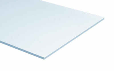 Acrylglasplatte (weiß, opak)